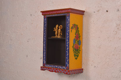 Arani - Wall Cabinet Art - Multi Colour Paint Finish