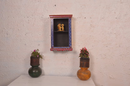 Arani - Wall Cabinet Art - Multi Colour Paint Finish