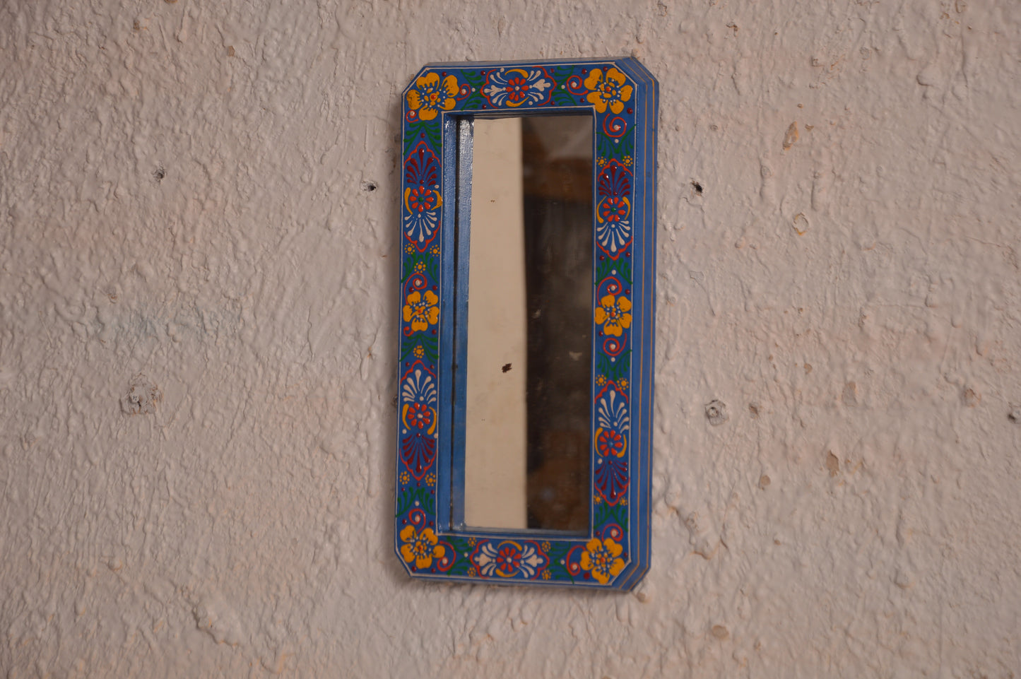 Kash Wall Mirror Frame Art - Multi Colour Paint Finish
