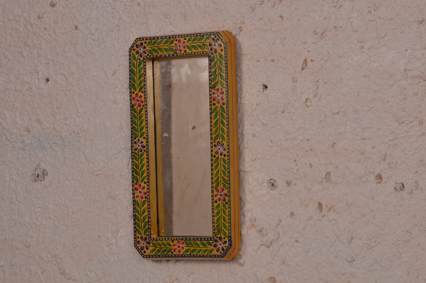 Vasund - Wall Mirror Frame Art - Multi Colour Paint Finish