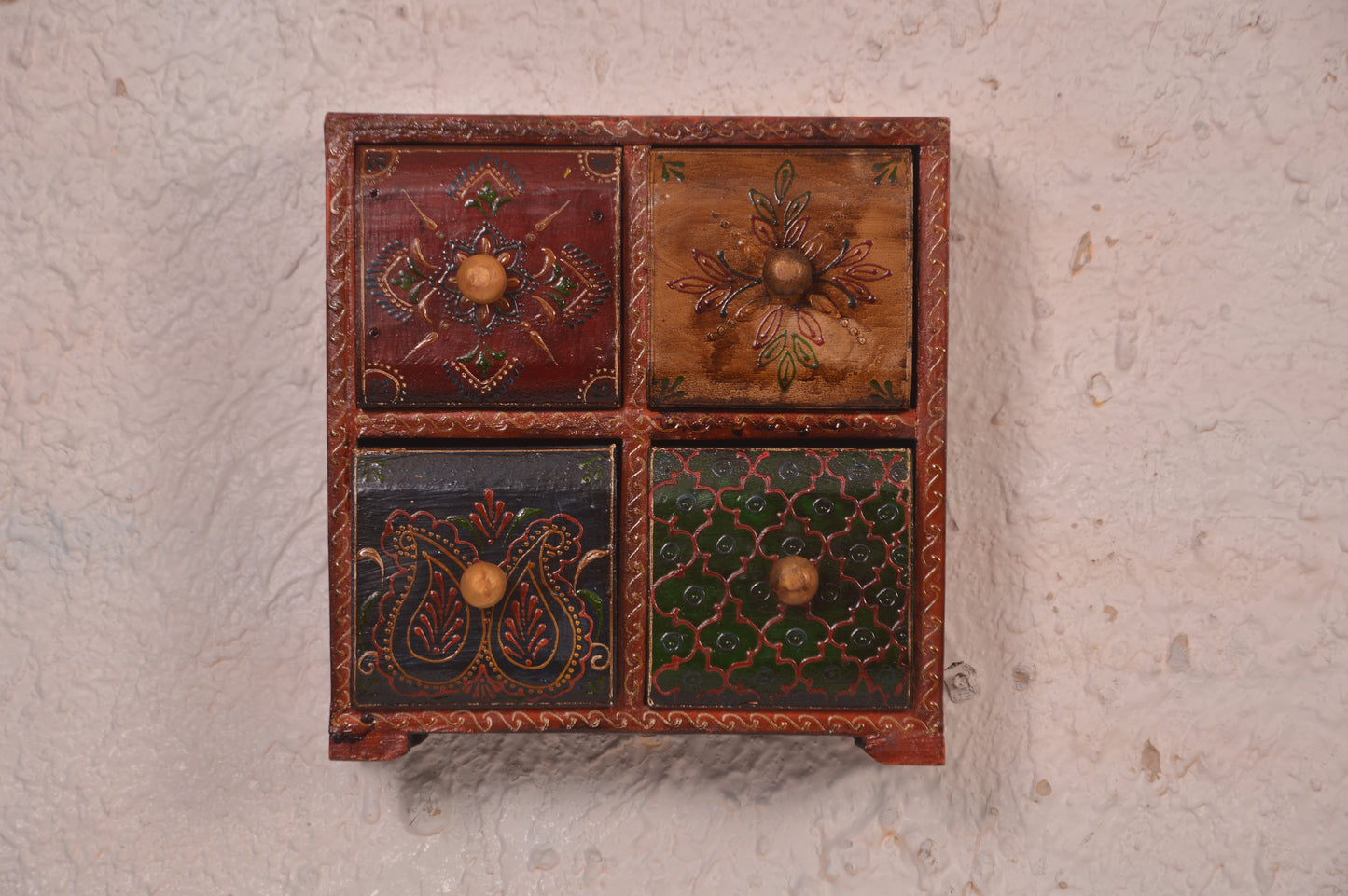 Kia - Wall Cabinet Art - Multi Colour Paint Finish