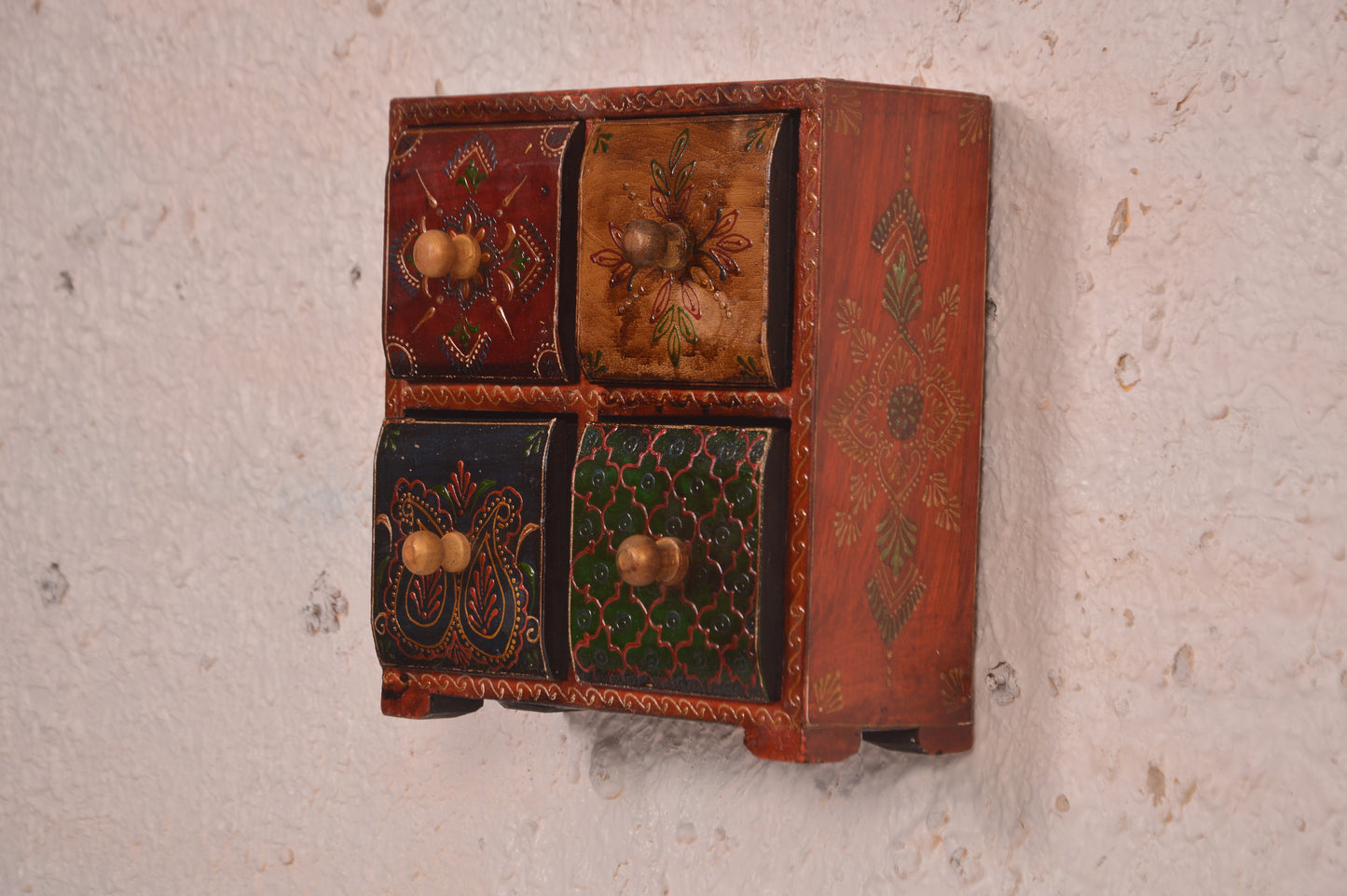 Kia - Wall Cabinet Art - Multi Colour Paint Finish