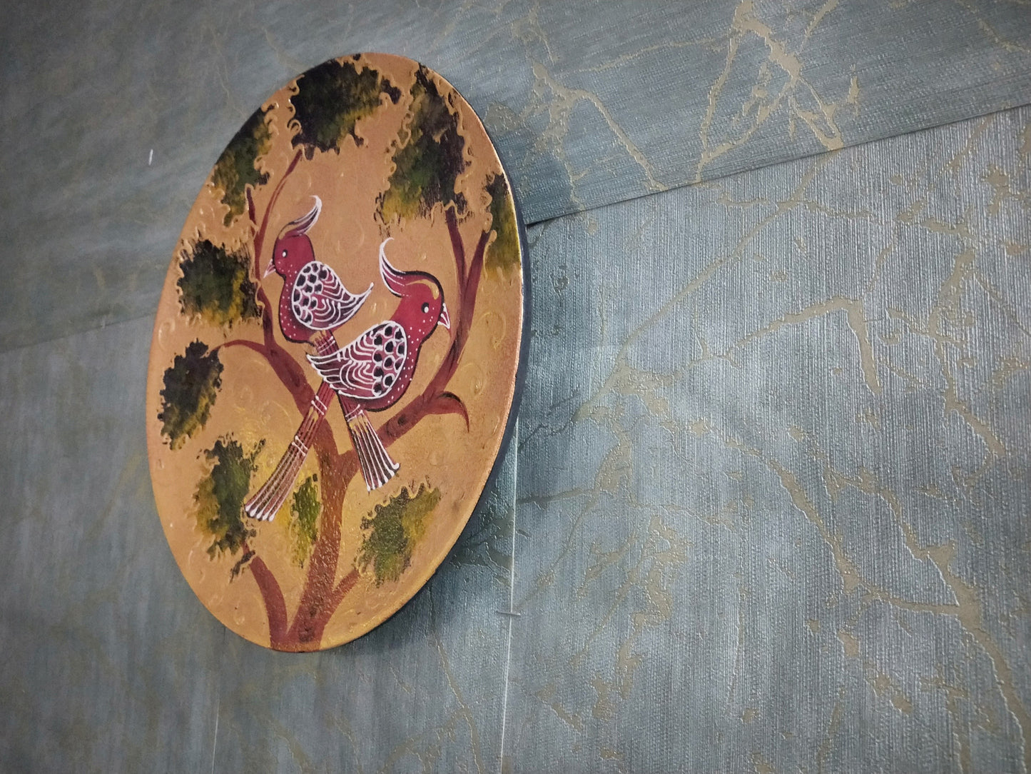 Sicily - Wall Panel Art - Multi Colour Paint Finish