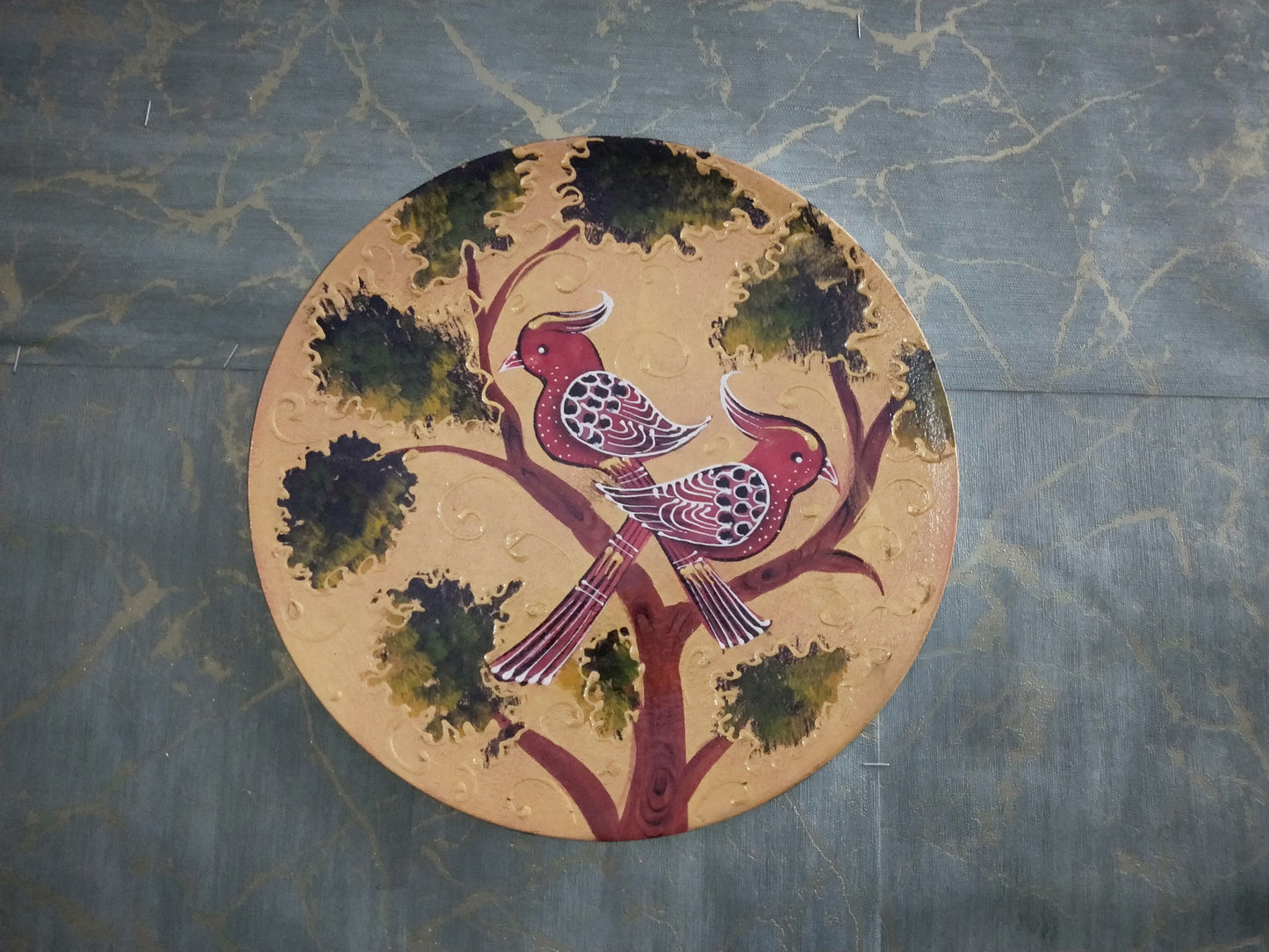 Sicily - Wall Panel Art - Multi Colour Paint Finish