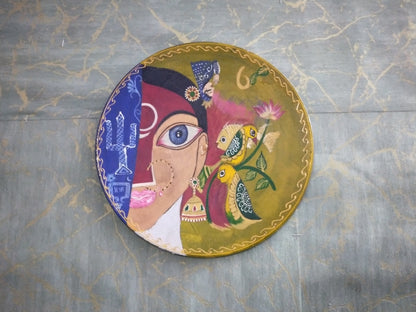 Tamer - Wall Panel Art - Multi Colour Paint Finish