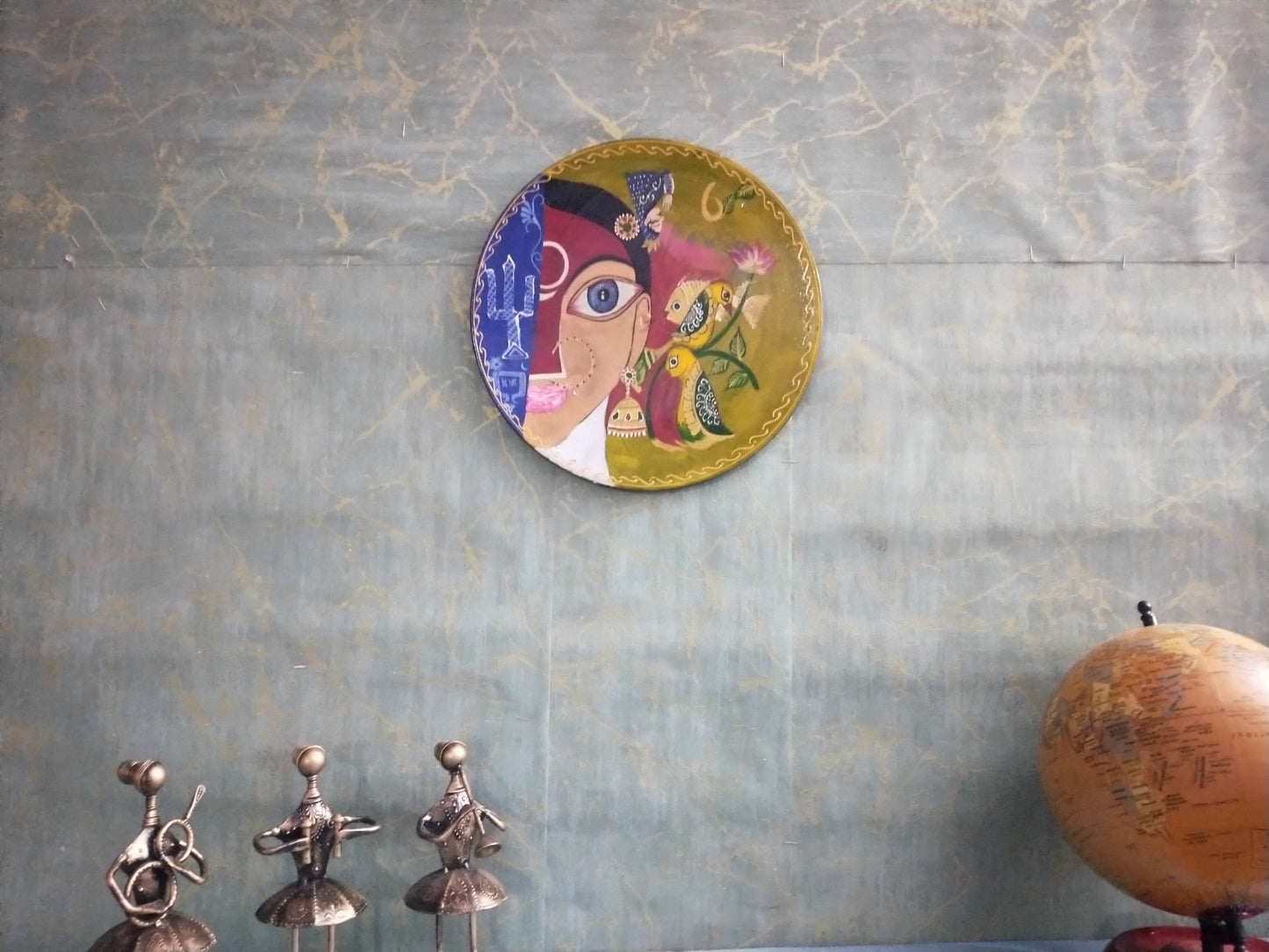 Tamer - Wall Panel Art - Multi Colour Paint Finish