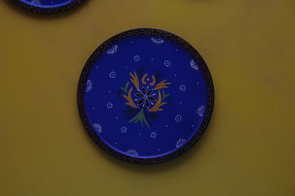 Mirza - Wall Panel Art - Multi Colour Paint Finish