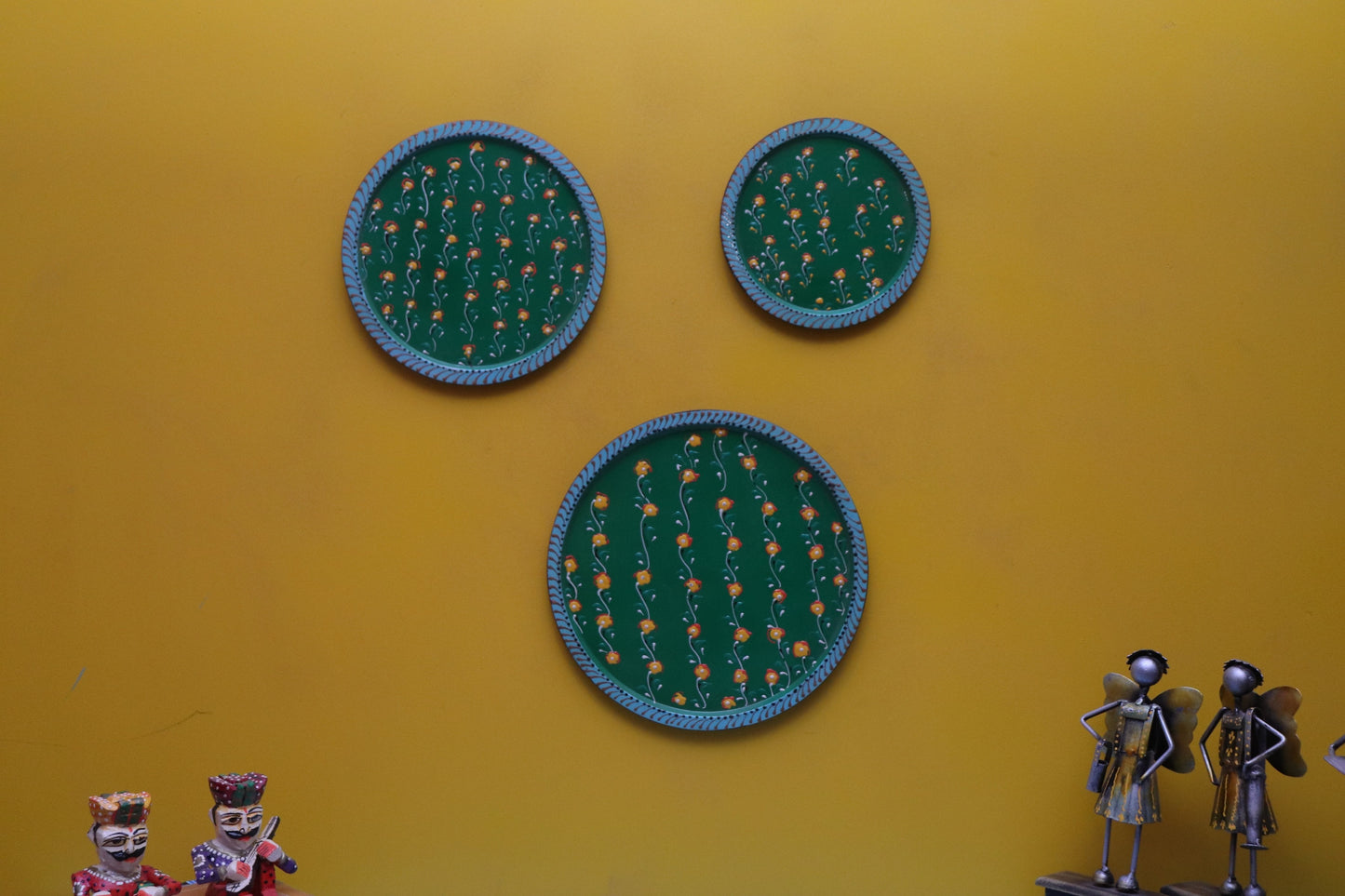 Mahar - Wall Panel Art - Multi Colour Paint Finish