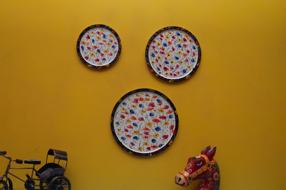 Mundka - Wall Panel Art - Multi Colour Paint Finish