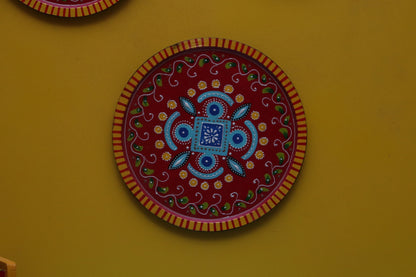 Avik - Wall Panel Art - Multi Colour Paint Finish
