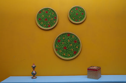 Barun - Wall Panel Art - Multi Colour Paint Finish