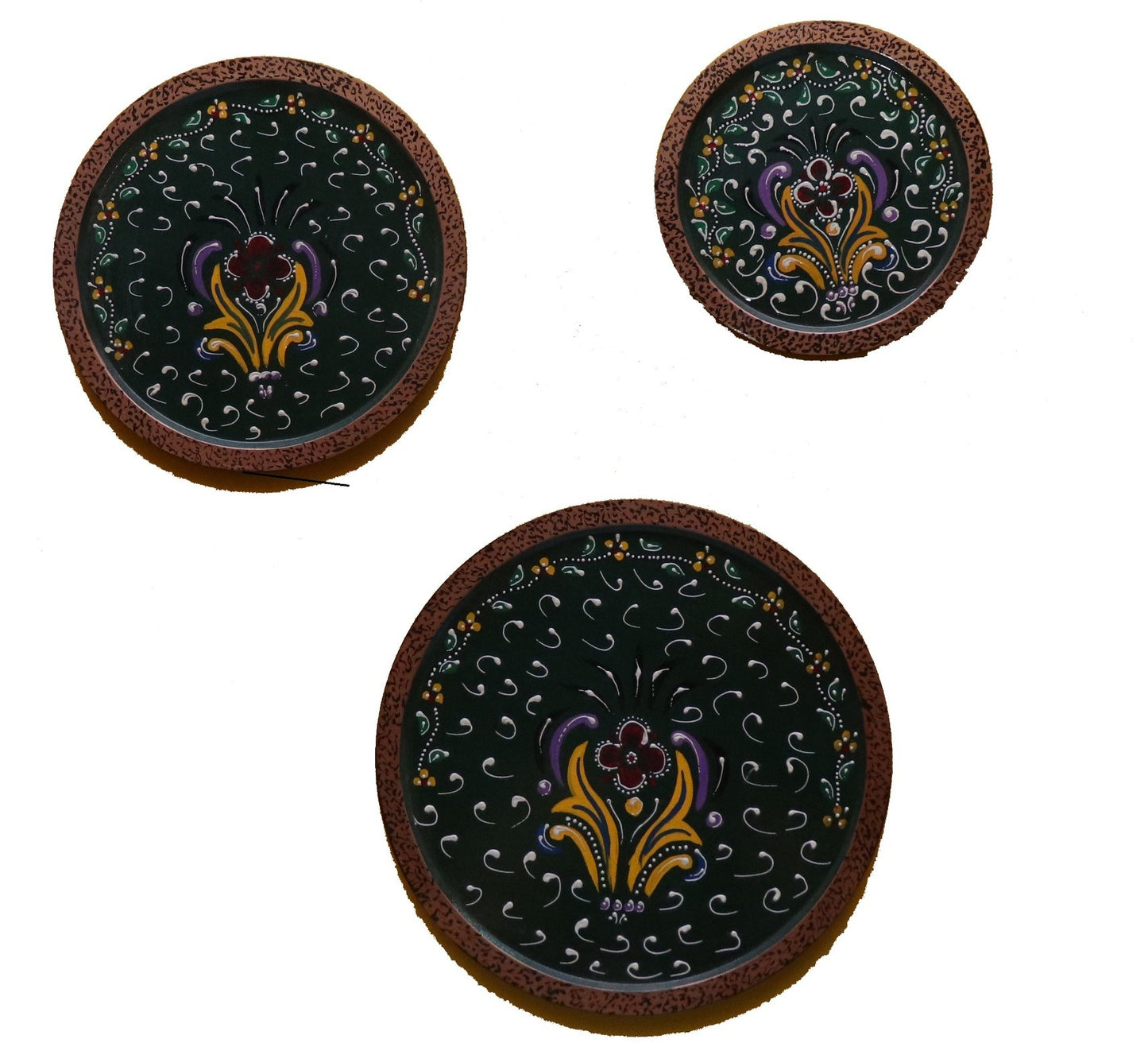 Caitya - Wall Panel Art - Multi Colour Paint Finish