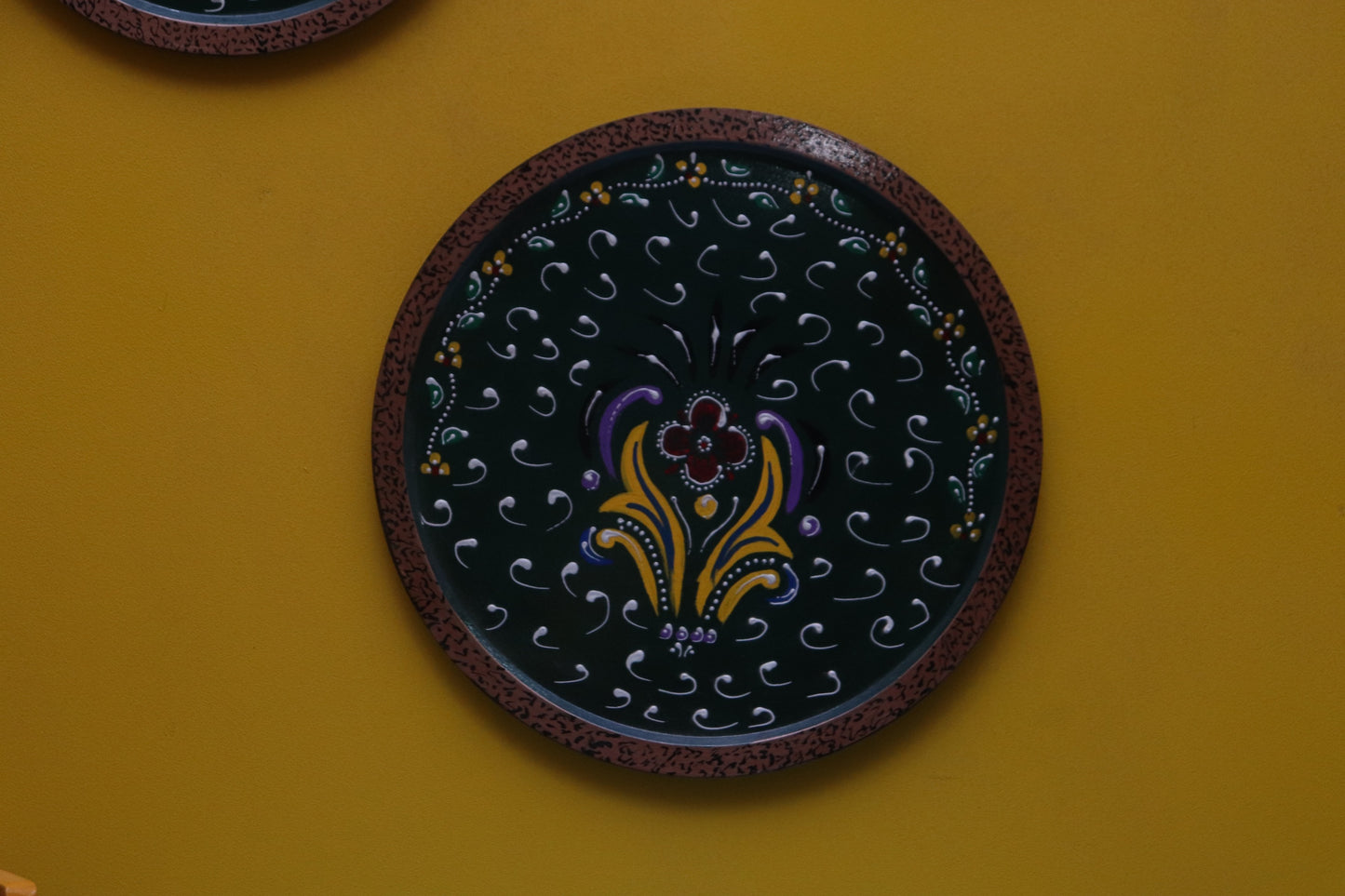Caitya - Wall Panel Art - Multi Colour Paint Finish