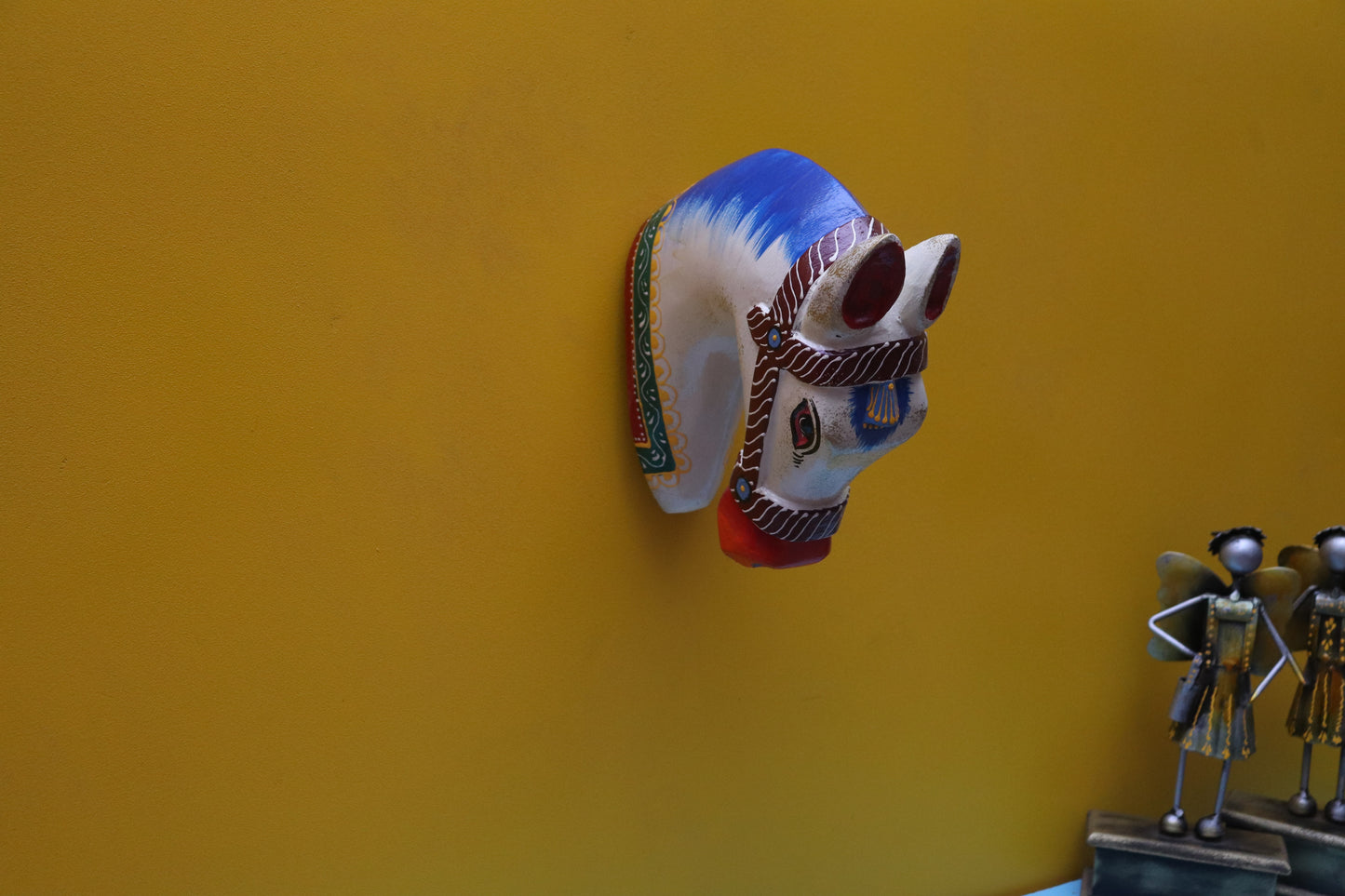 Dhinkrith - Wood Wall Decor Animal Figure Art - Multi Colour