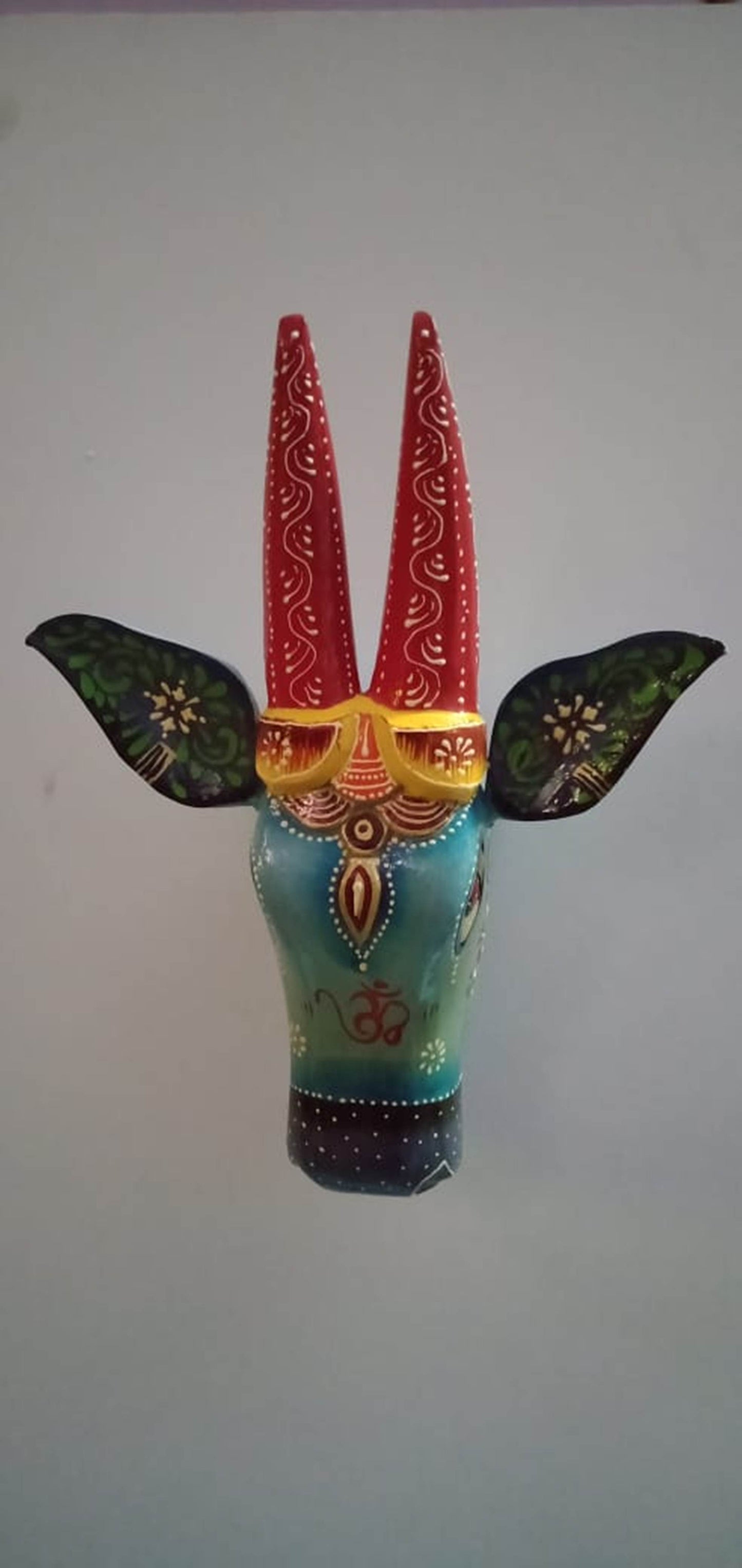 Garth - Wood Wall Decor Animal Figure Art - Multi Colour