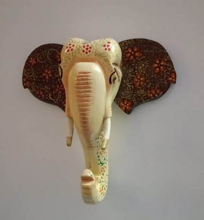 Onkar - Wood Wall Decor Animal Figure Art - Multi Colour