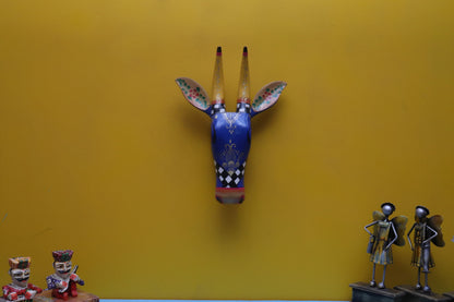 Onir - Wood Wall Decor Animal Figure Art - Multi Colour