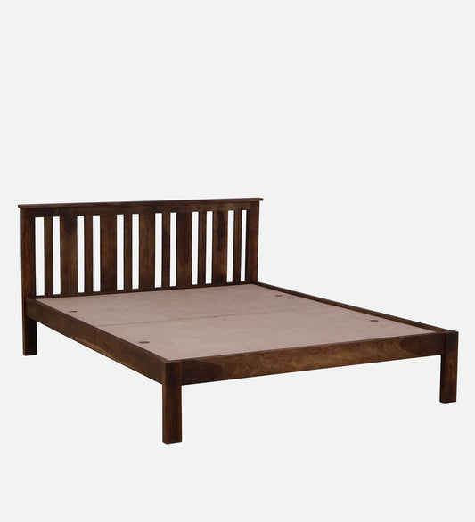 Sheesham Wood King Size Bed In Provincial Teak Finish