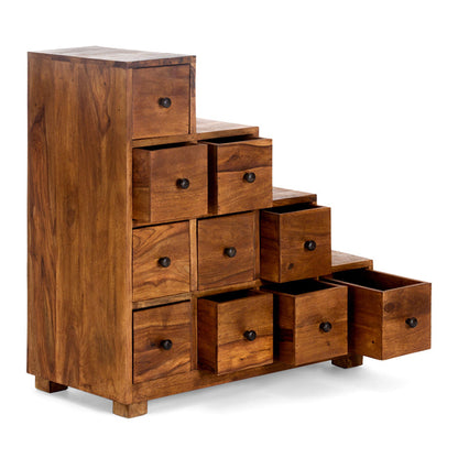 Solid Wood Chest Of Drawers In Natural Finish