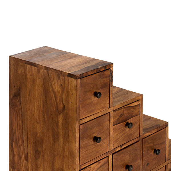 Solid Wood Chest Of Drawers In Natural Finish