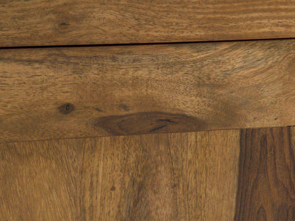 Solid Wood Crockery Unit In Teak Finish