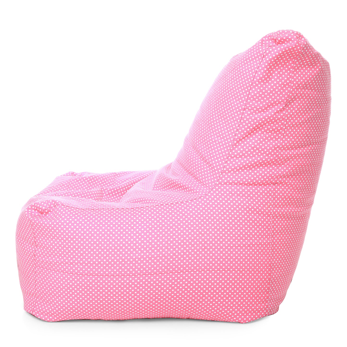 XXLChair Polka Dots Printed Bean Bag With Fillers