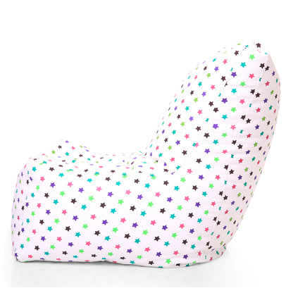 XXLChair Star Printed Bean Bag With Fillers