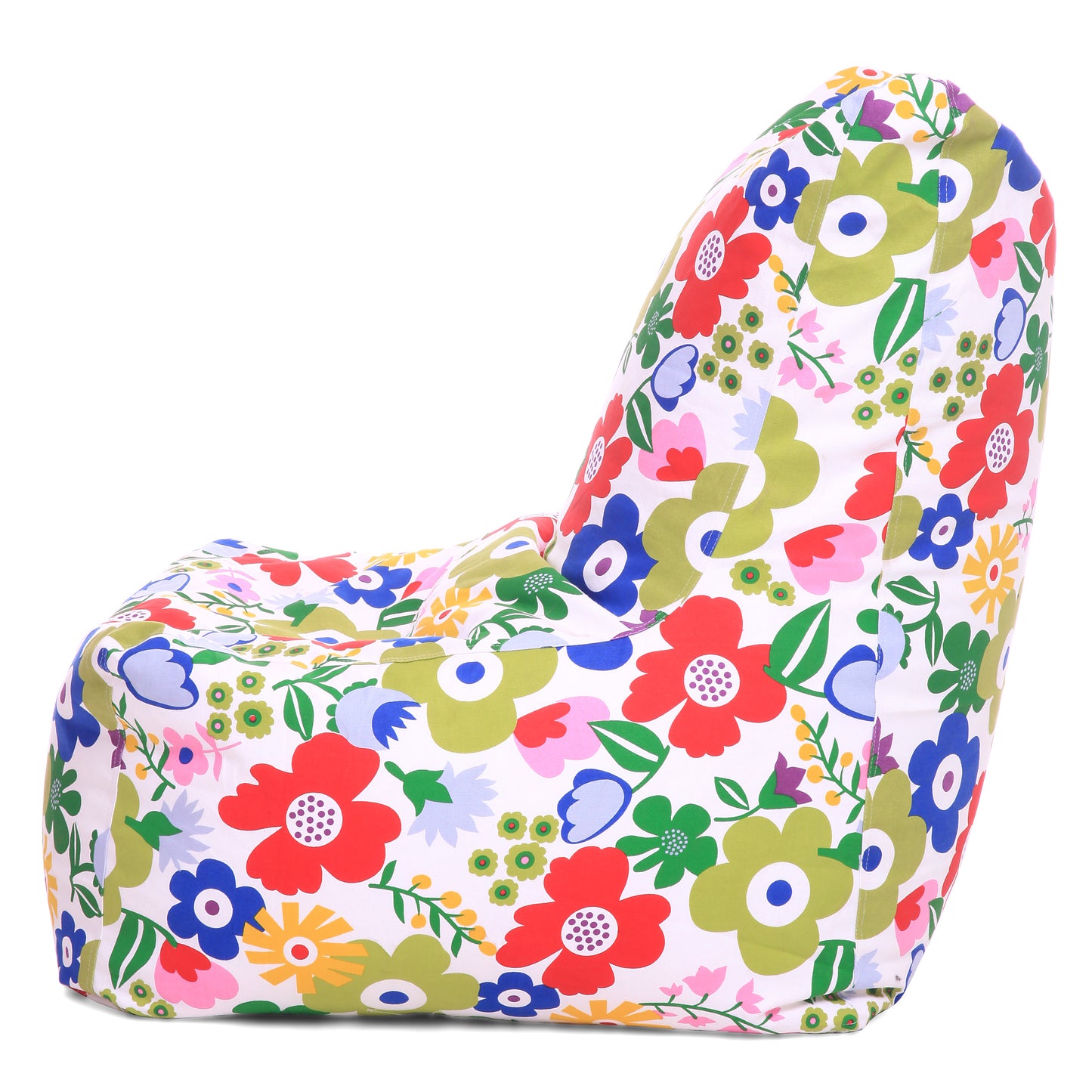 XXLChair Floral Printed Bean Bag With Fillers