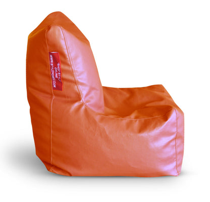 Leatherette Bean Bag Chair With Fillers - Large