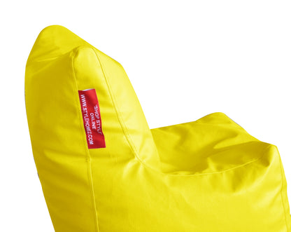 Leatherette Bean Bag Chair With Fillers - Large