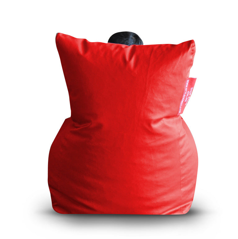 Leatherette - Bean Bag Chair With Beans - XL