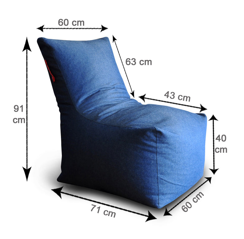 Bean Bag Chair With Beans - XXL
