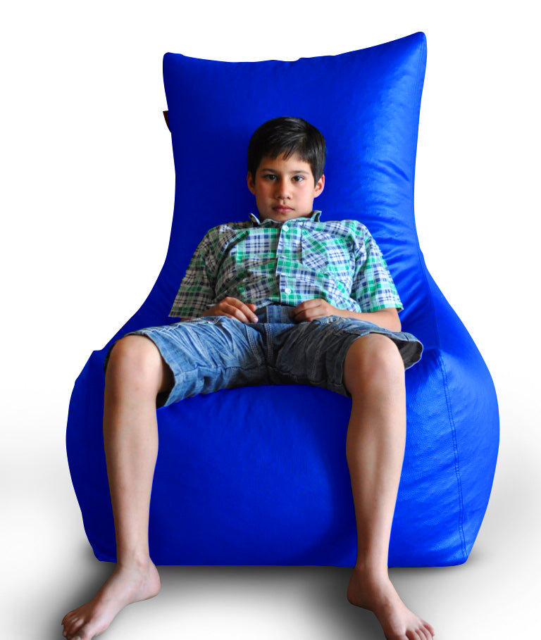Leatherette Bean Bag Chair With Fillers - XXXL
