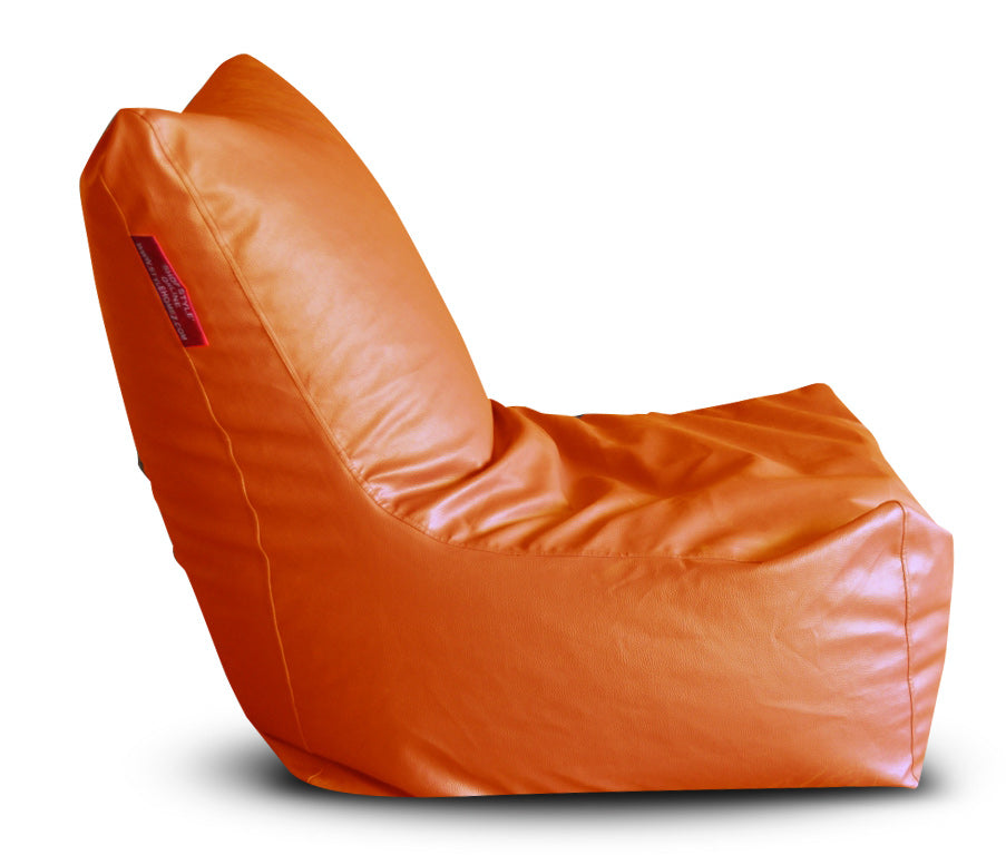 Leatherette Bean Bag Chair With Fillers - XXXL