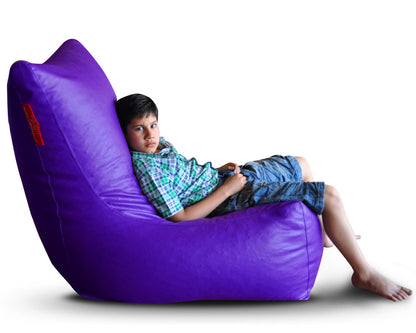 Leatherette Bean Bag Chair With Fillers - XXXL