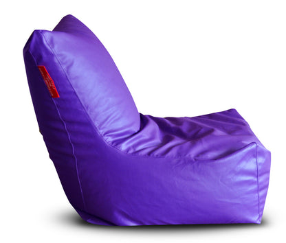 Leatherette Bean Bag Chair With Fillers - XXXL