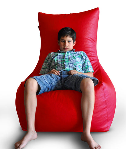 Leatherette Bean Bag Chair With Fillers - XXXL