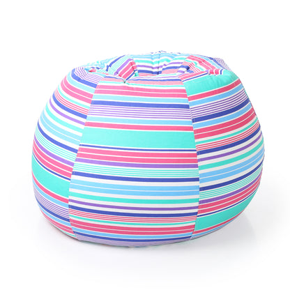 Classic Canvas Printed Bean Bag With Fillers - XXL