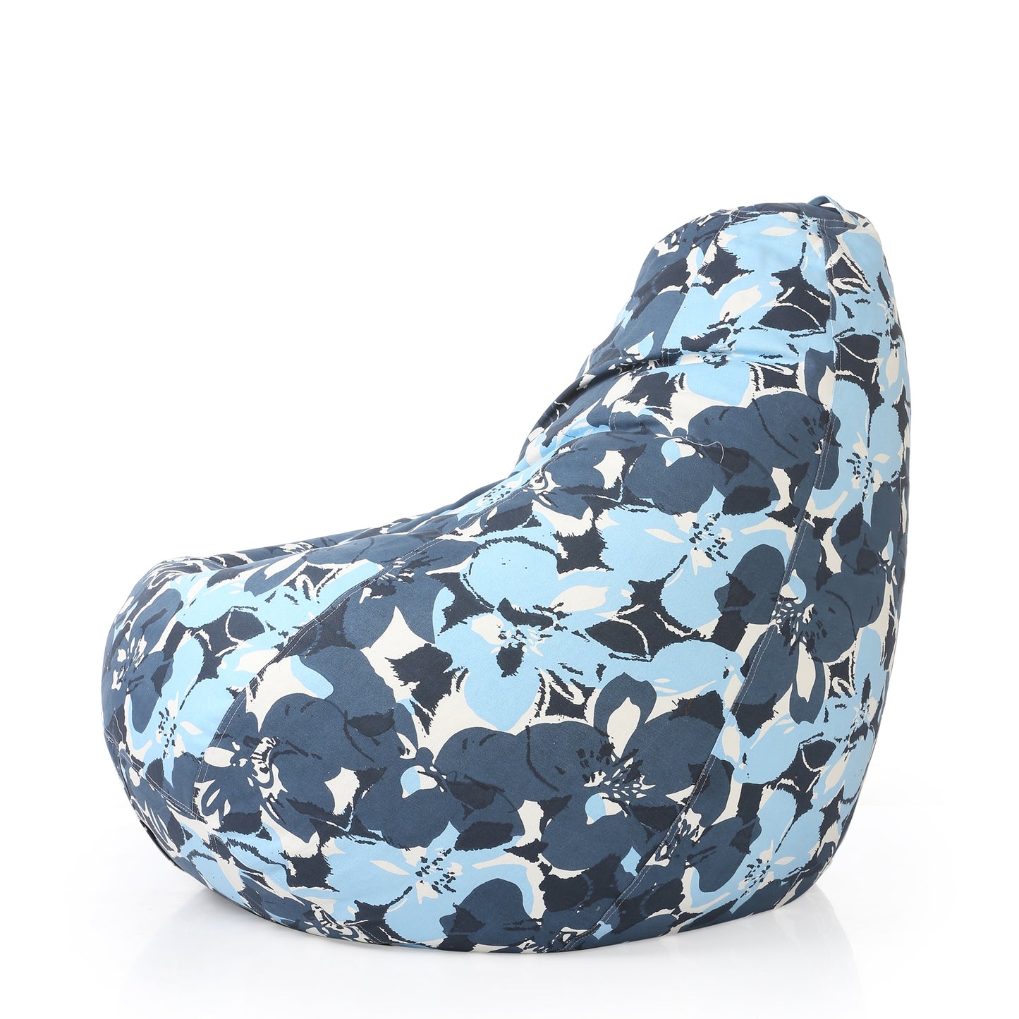 Classic Canvas Printed Bean Bag With Fillers - XXL