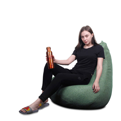 Organix - Jute Fabric Bean Bag With Fillers - Jumbo