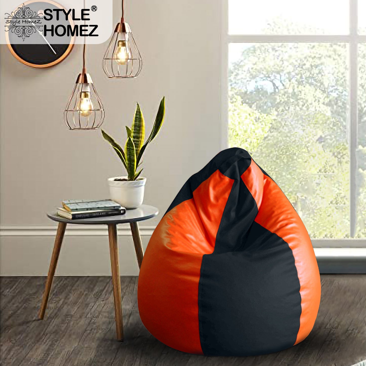 Classic - Leatherette Bean Bag With Fillers - XL