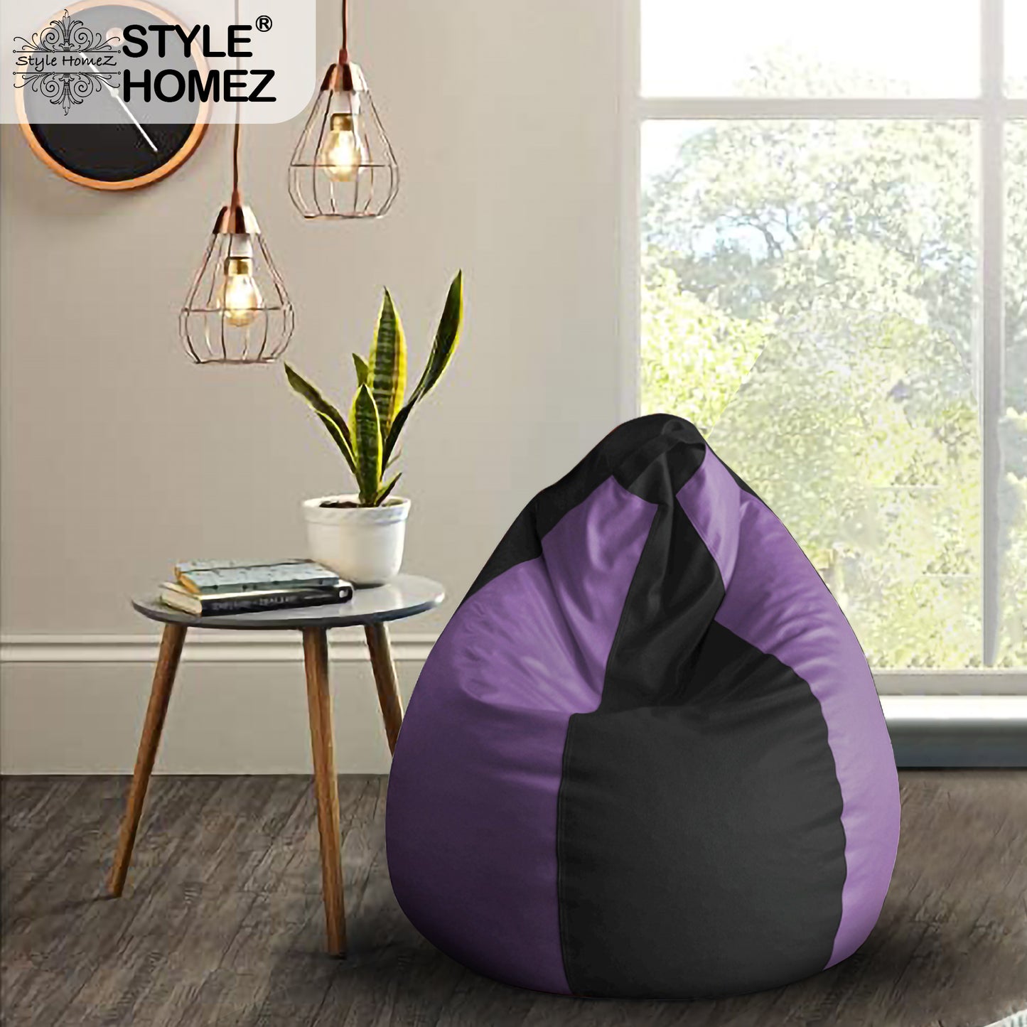 Classic - Leatherette Bean Bag With Fillers - XL