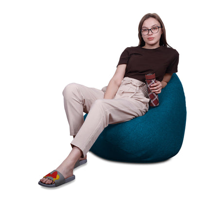 Organix - Collection Jute Fabric Bean Bag With Fillers - XL