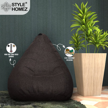 Organix - Collection Jute Fabric Bean Bag With Fillers - XL
