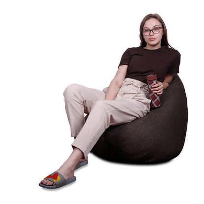 Organix - Collection Jute Fabric Bean Bag With Fillers - XL