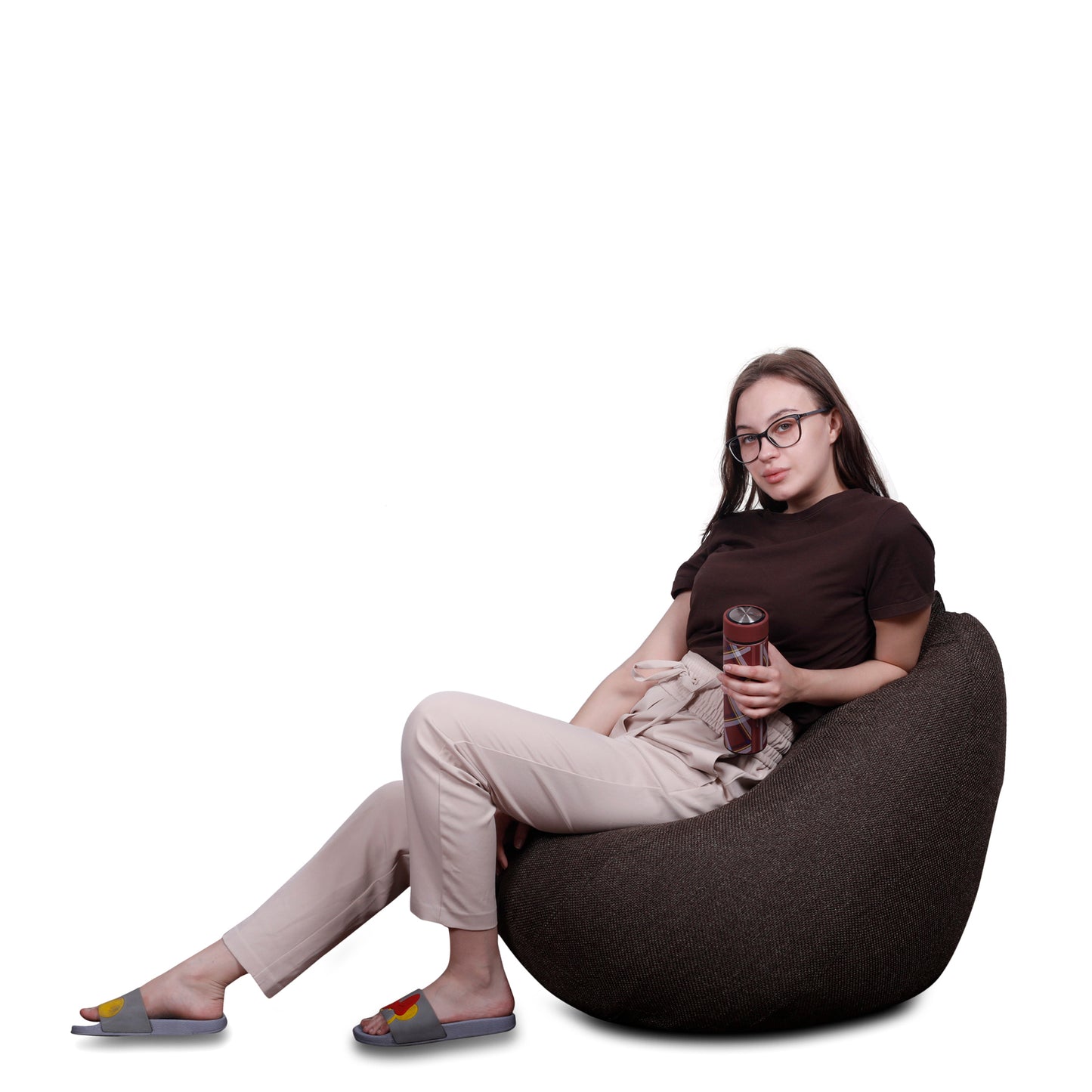 Organix - Collection Jute Fabric Bean Bag With Fillers - XL