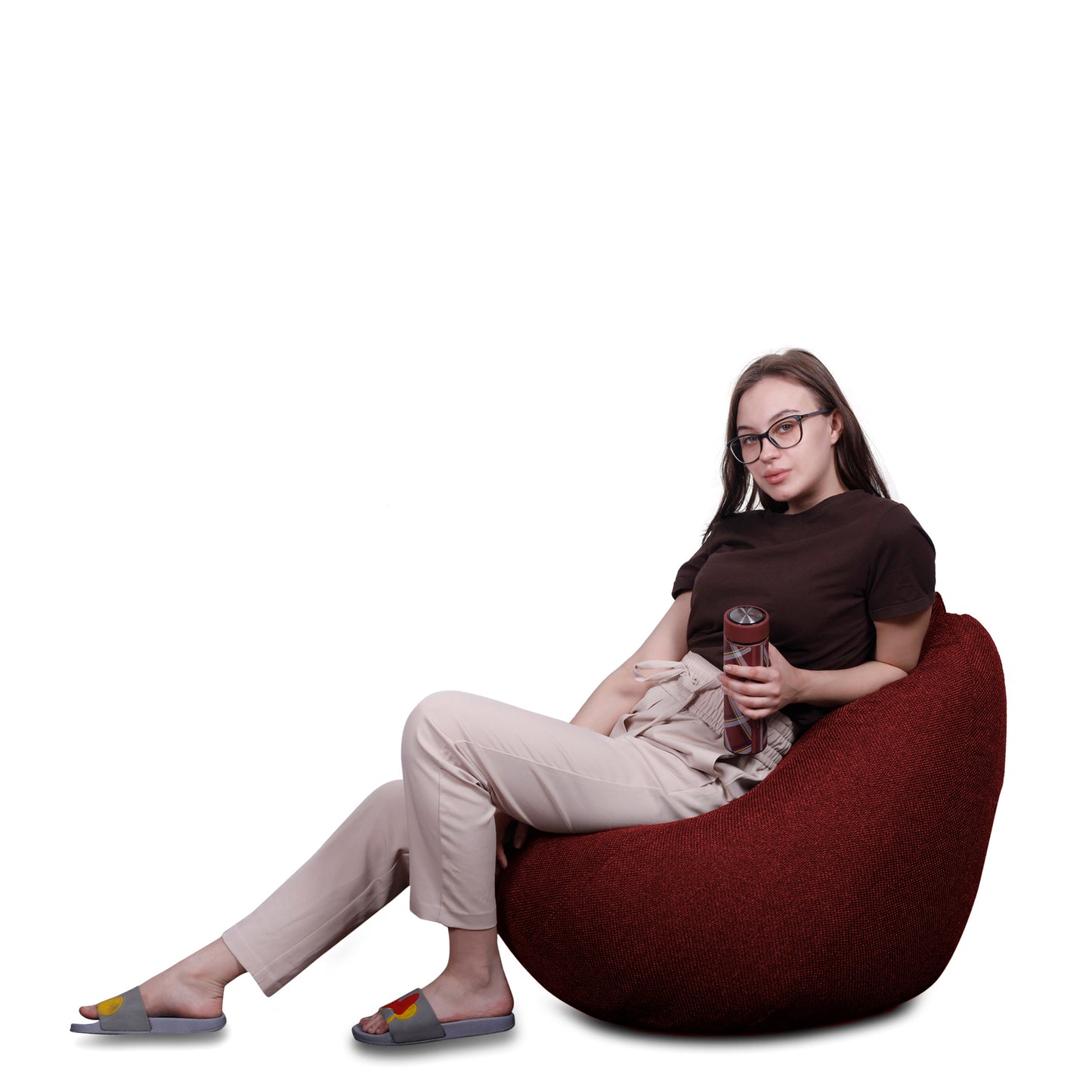 Organix - Collection Jute Fabric Bean Bag With Fillers - XL