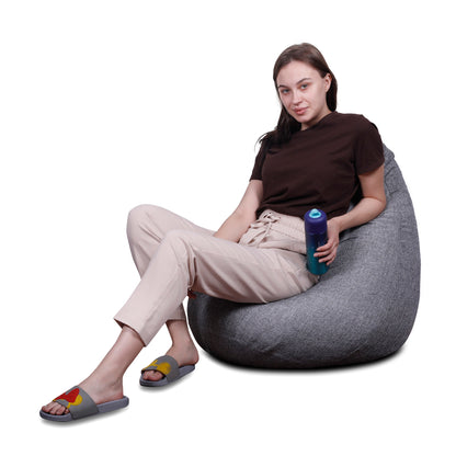 Organix - Collection Jute Fabric Bean Bag With Fillers - XL
