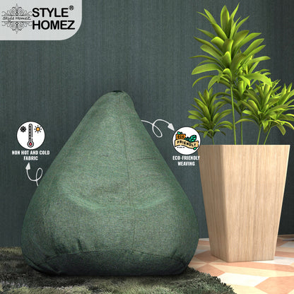 Organix - Collection Jute Fabric Bean Bag With Fillers - XL