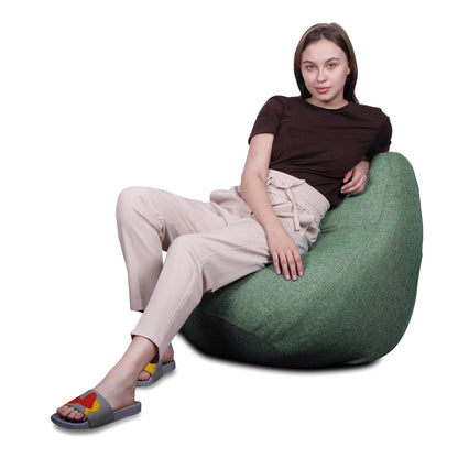 Organix - Collection Jute Fabric Bean Bag With Fillers - XL